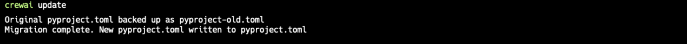 Successfully migrated to UV